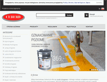 Tablet Screenshot of ceberd.pl
